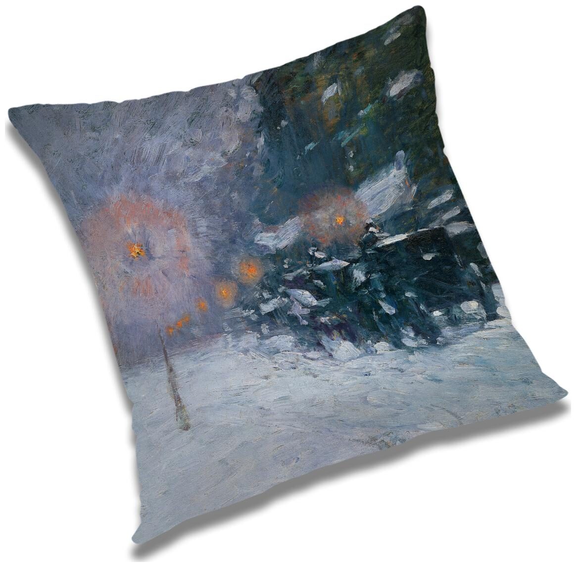 

RADANYA 3D Printed Cushion Cover with Filler Set 12X12 inch