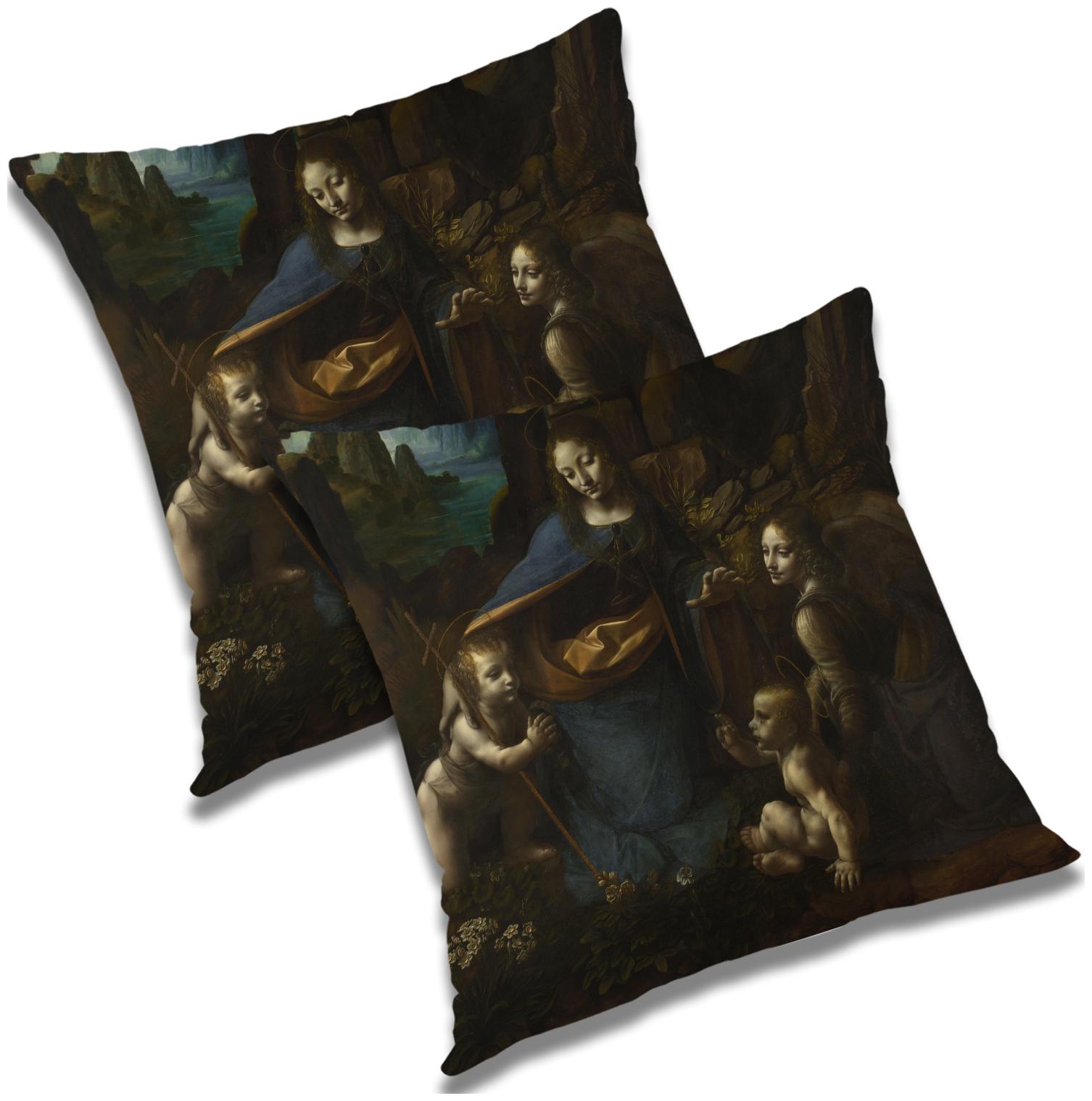 

RADANYA 3D Printed Cushion Cover with Filler Set 20x20 inch