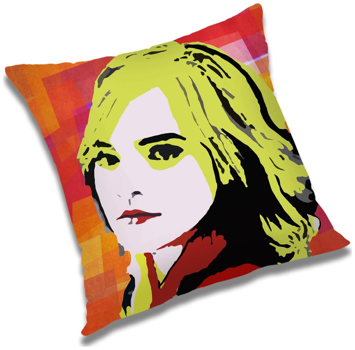 

RADANYA 3D Printed Cushion Cover with Filler Set 12X12 inch