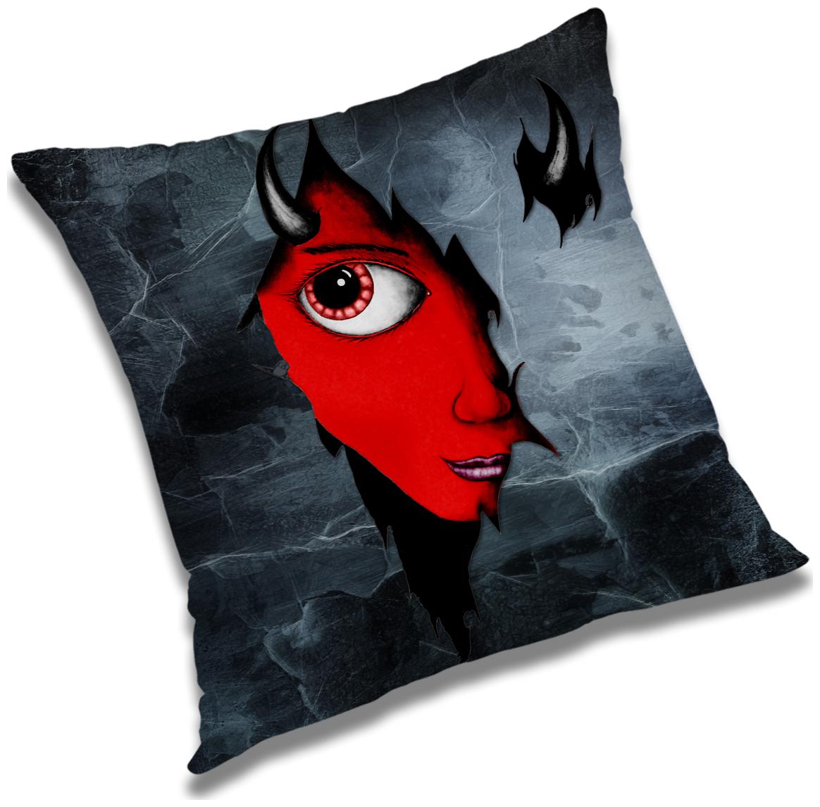 

RADANYA 3D Printed Cushion Cover with Filler Set 12X12 inch