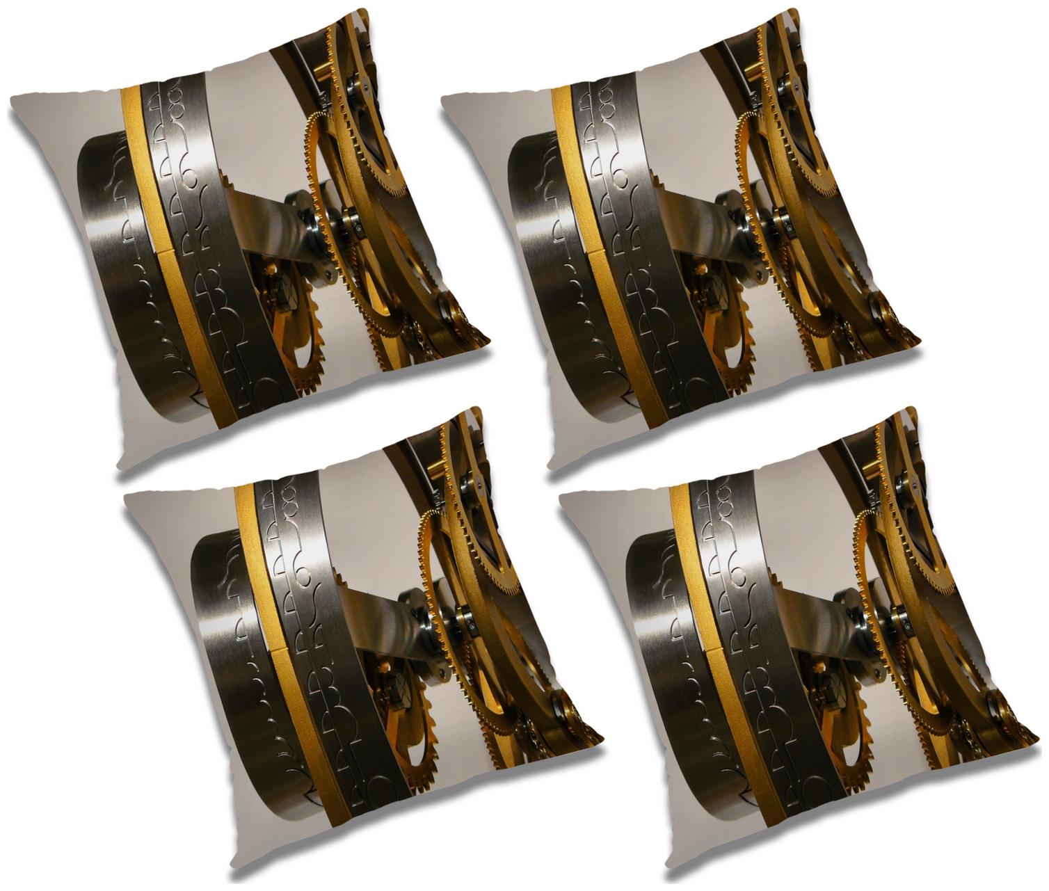 

RADANYA 3D Printed Cushion Cover (Set of 4) 24x24 inch