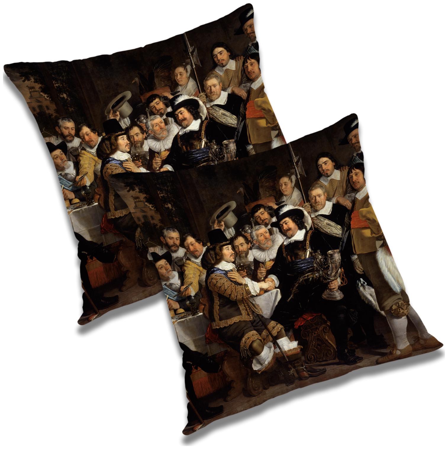 

RADANYA 3D Printed Cushion Cover with Filler Set 18x18 inch