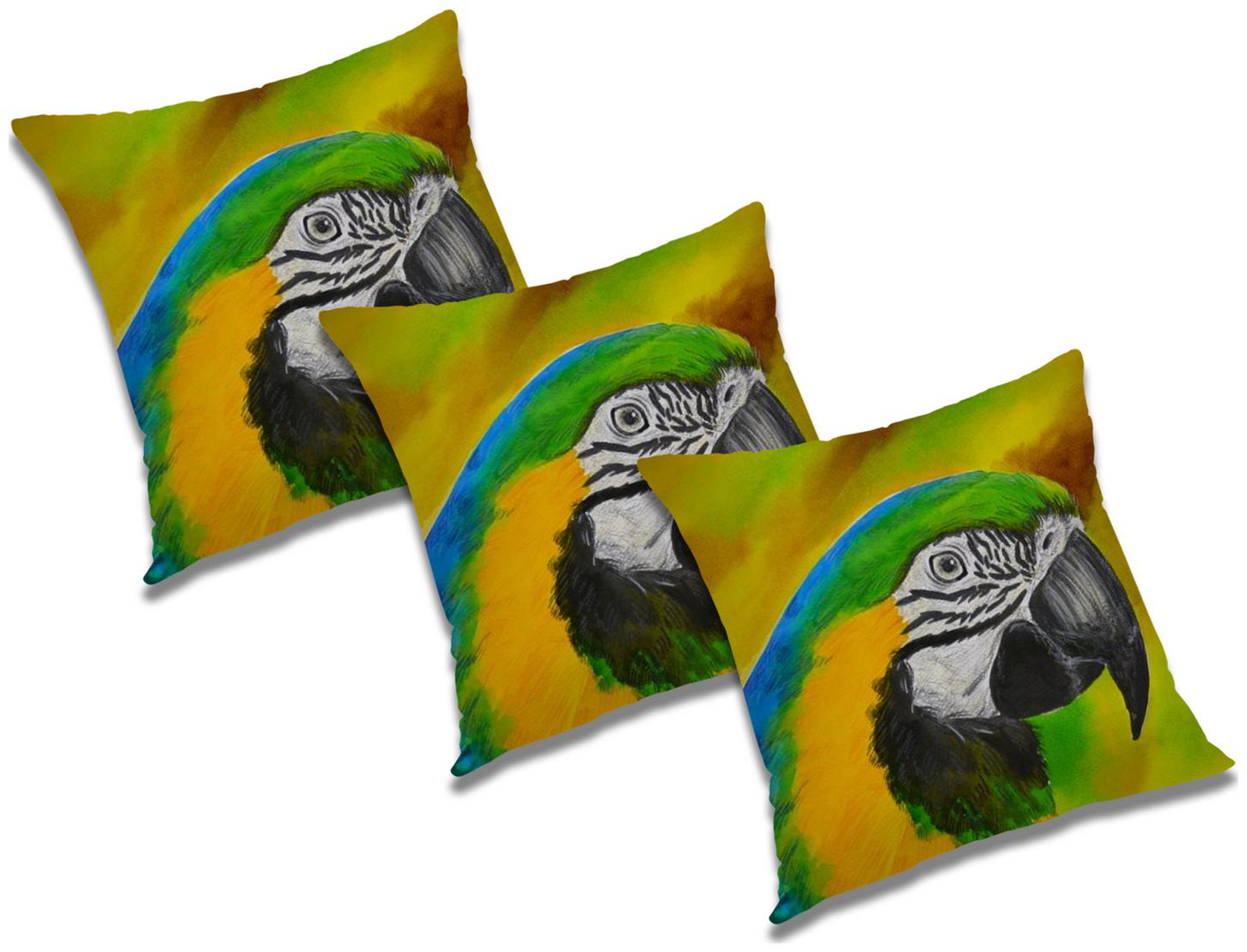 

RADANYA 3D Printed Cushion Cover (Set of 3) 24x24 inch
