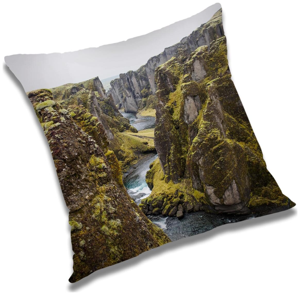 

RADANYA 3D Printed Cushion Cover with Filler Set 18x18 inch