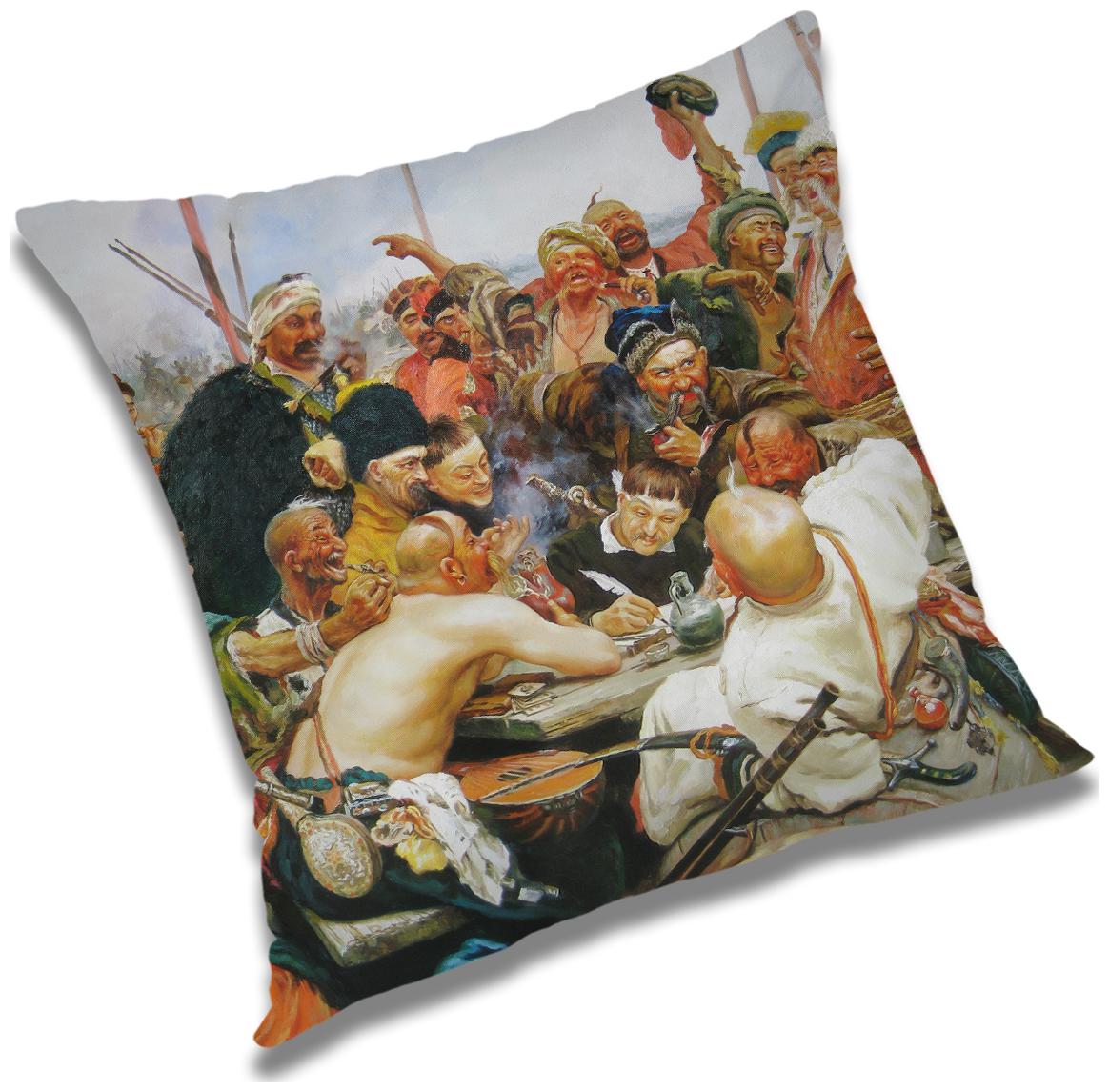 

RADANYA 3d printed Polyester White Cushion Cover ( Small Pack of 1 )