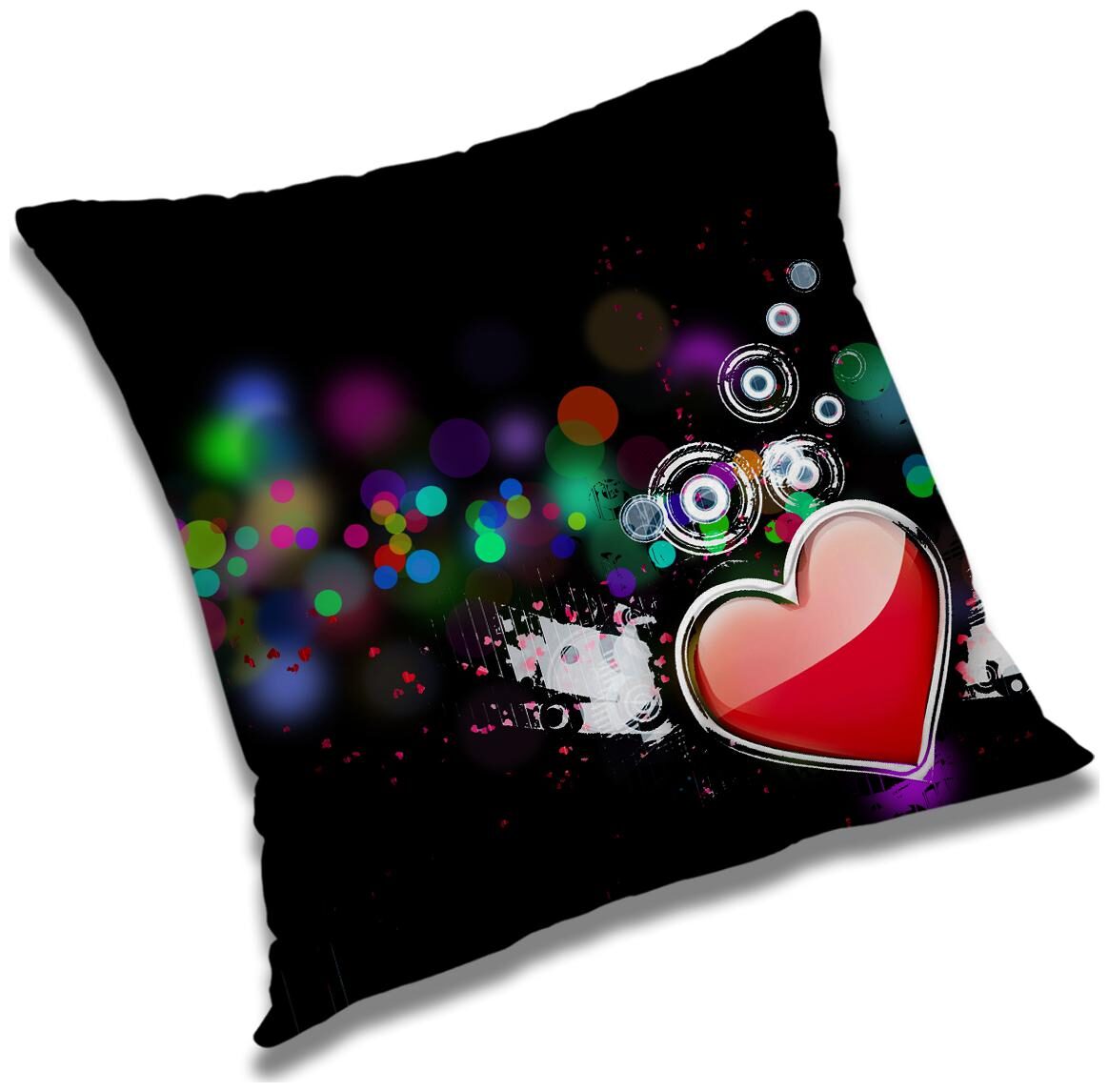 

RADANYA 3D Printed Cushion Cover with Filler Set 12X12 inch