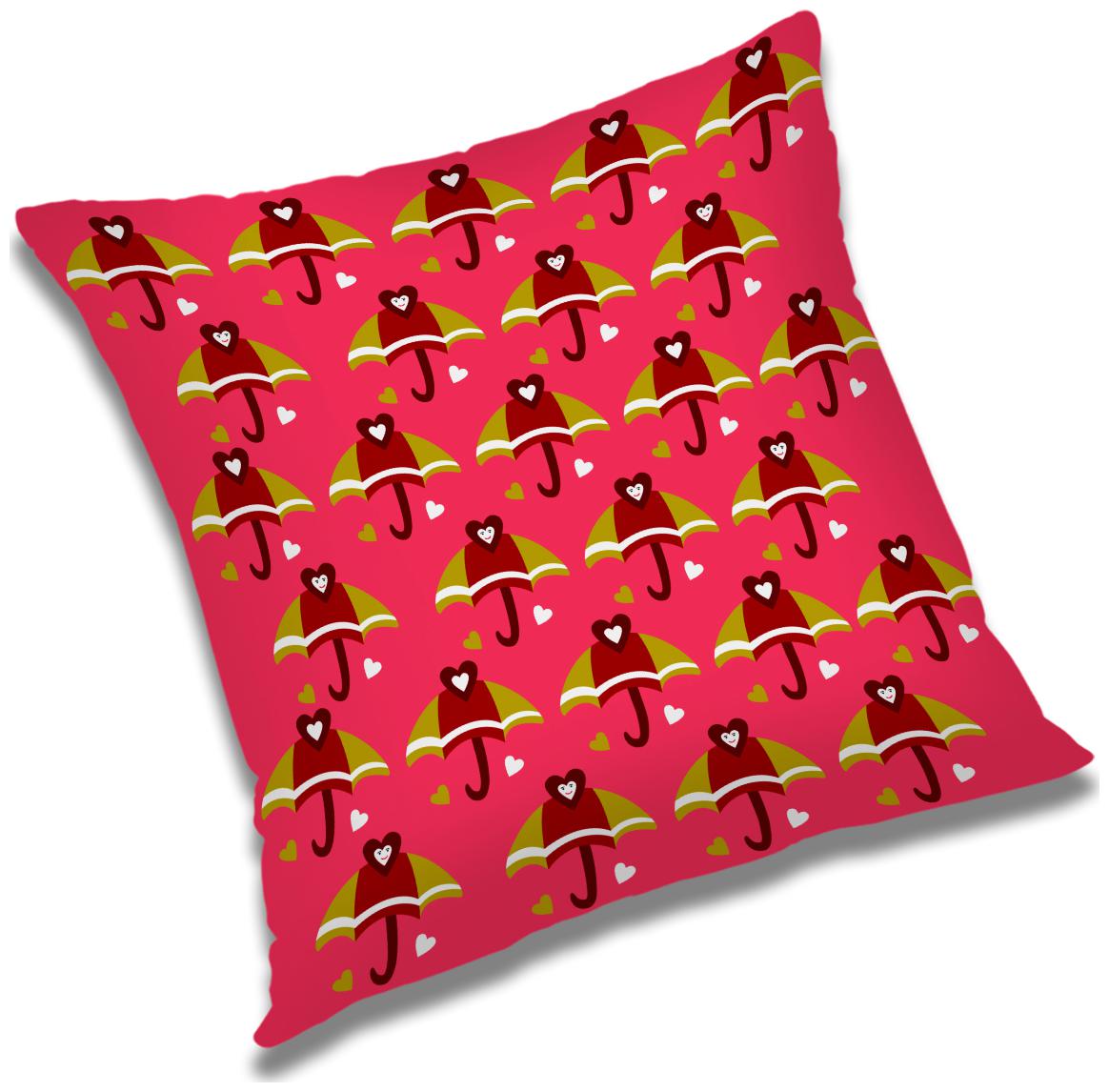 

RADANYA 3D Printed Cushion Cover with Filler Set 24x24 inch