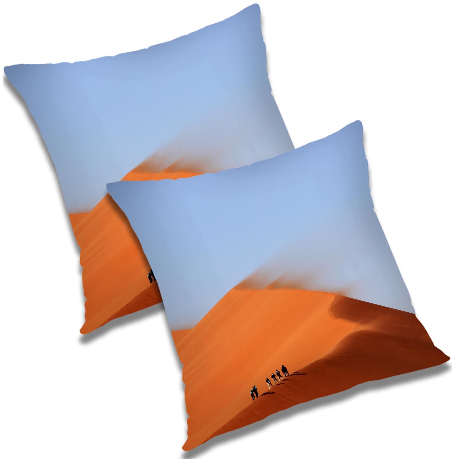 

RADANYA 3D Printed Cushion Cover with Filler Set 24x24 inch