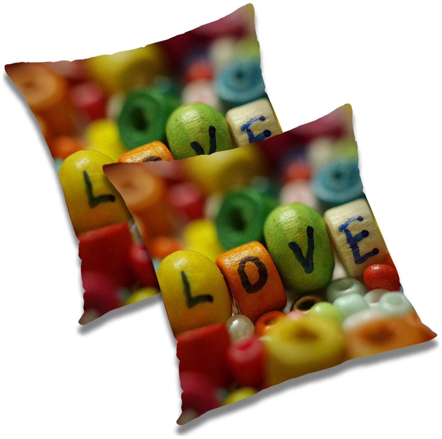 

RADANYA 3D Printed Cushion Cover 16x16 inch