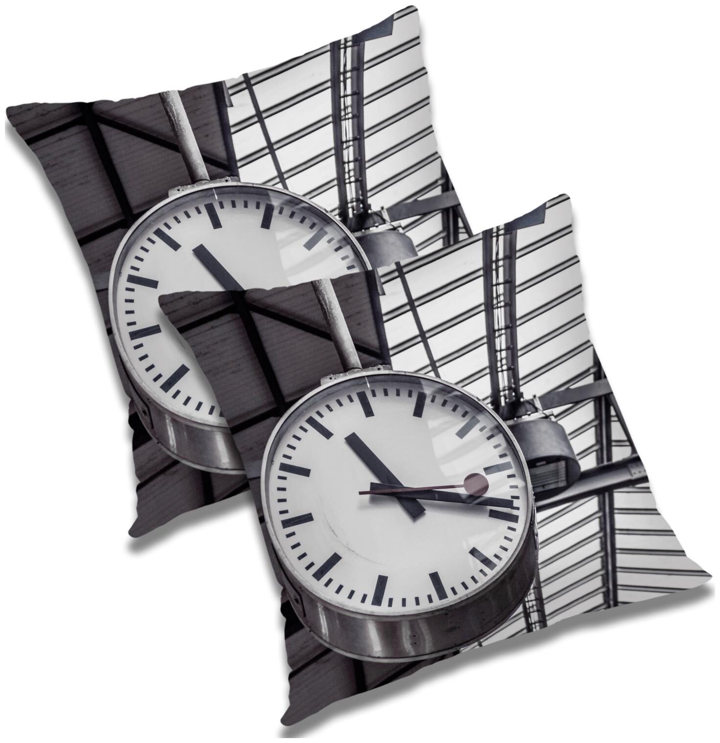 

RADANYA 3D Printed Cushion Cover with Filler Set 24x24 inch