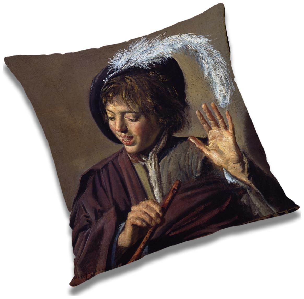 

RADANYA 3d printed Polyester Blue Cushion Cover ( Large Pack of 1 )