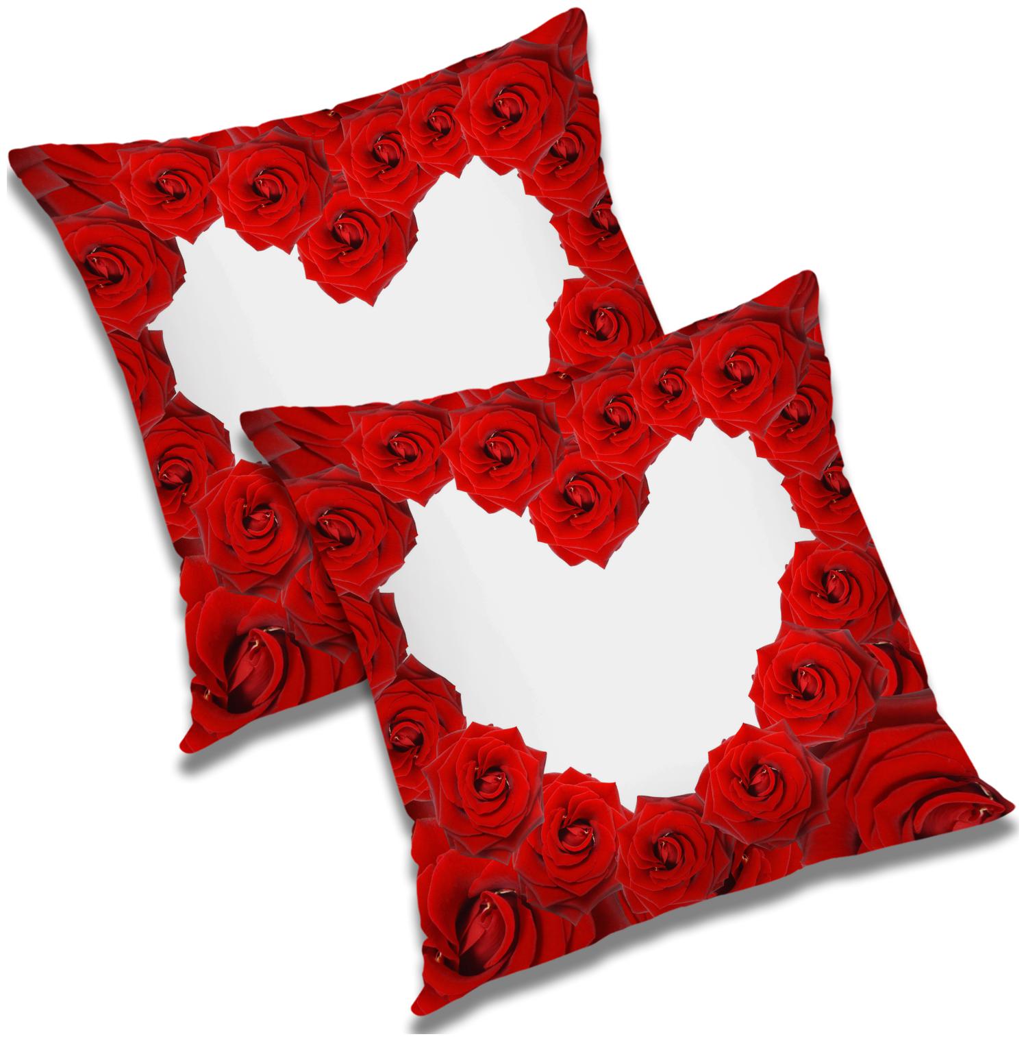 

RADANYA 3D Printed Cushion Cover with Filler Set 18x18 inch