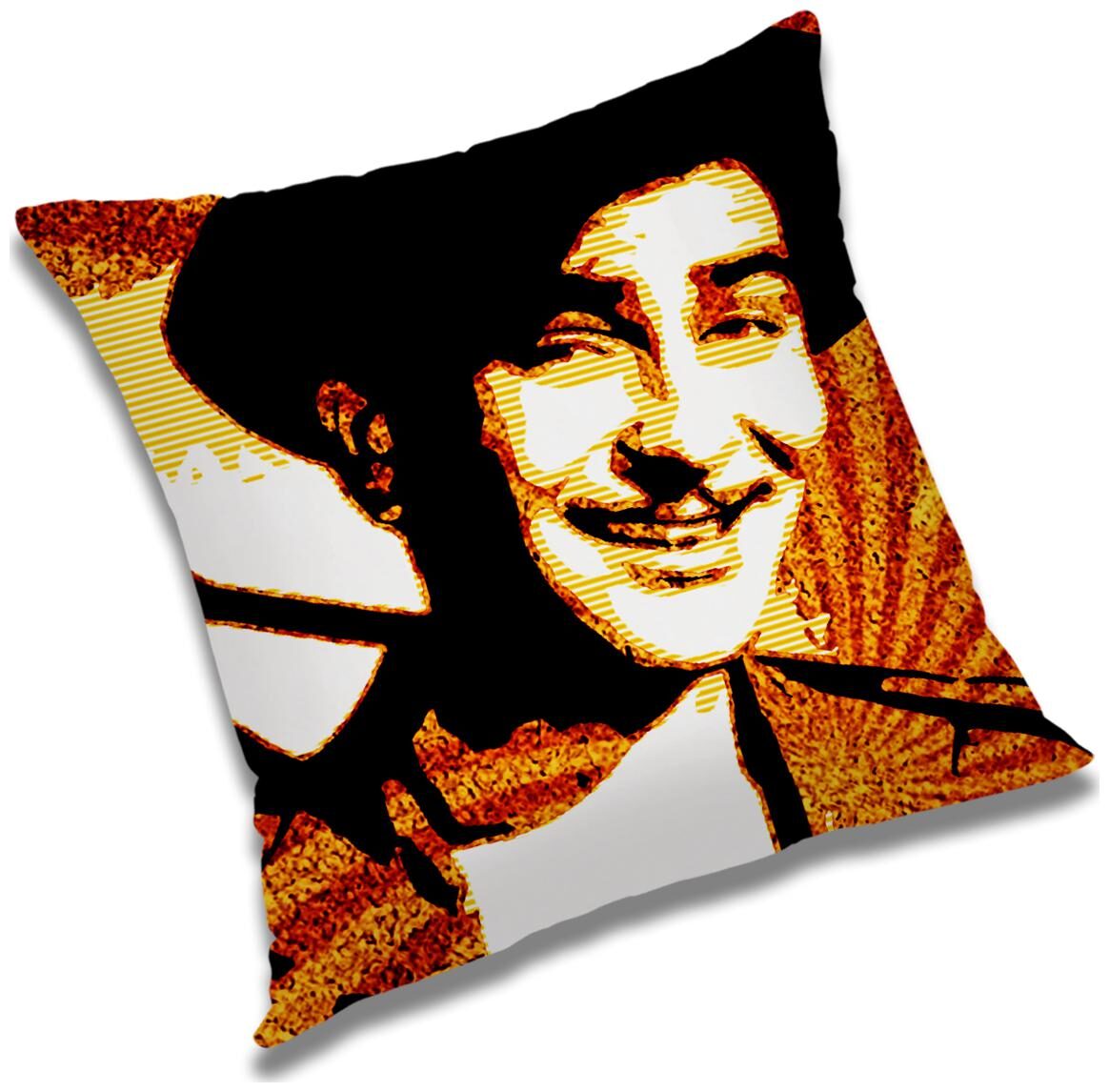 

RADANYA 3d printed Polyester Brown Cushion Cover ( Large Pack of 1 )