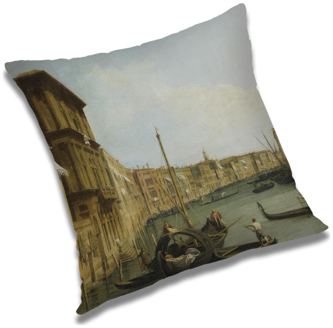 

RADANYA 3D Printed Cushion Cover with Filler Set 12X12 inch