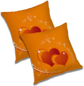 RADANYA 3D Printed Cushion Cover with Filler Set 16x16 inch