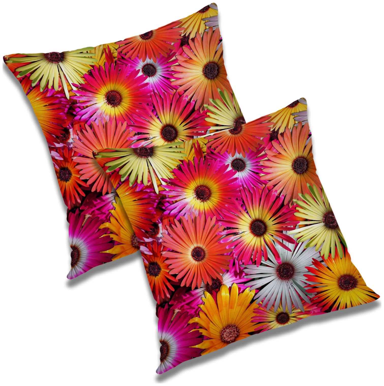 

RADANYA 3D Printed Cushion Cover 18x18 inch