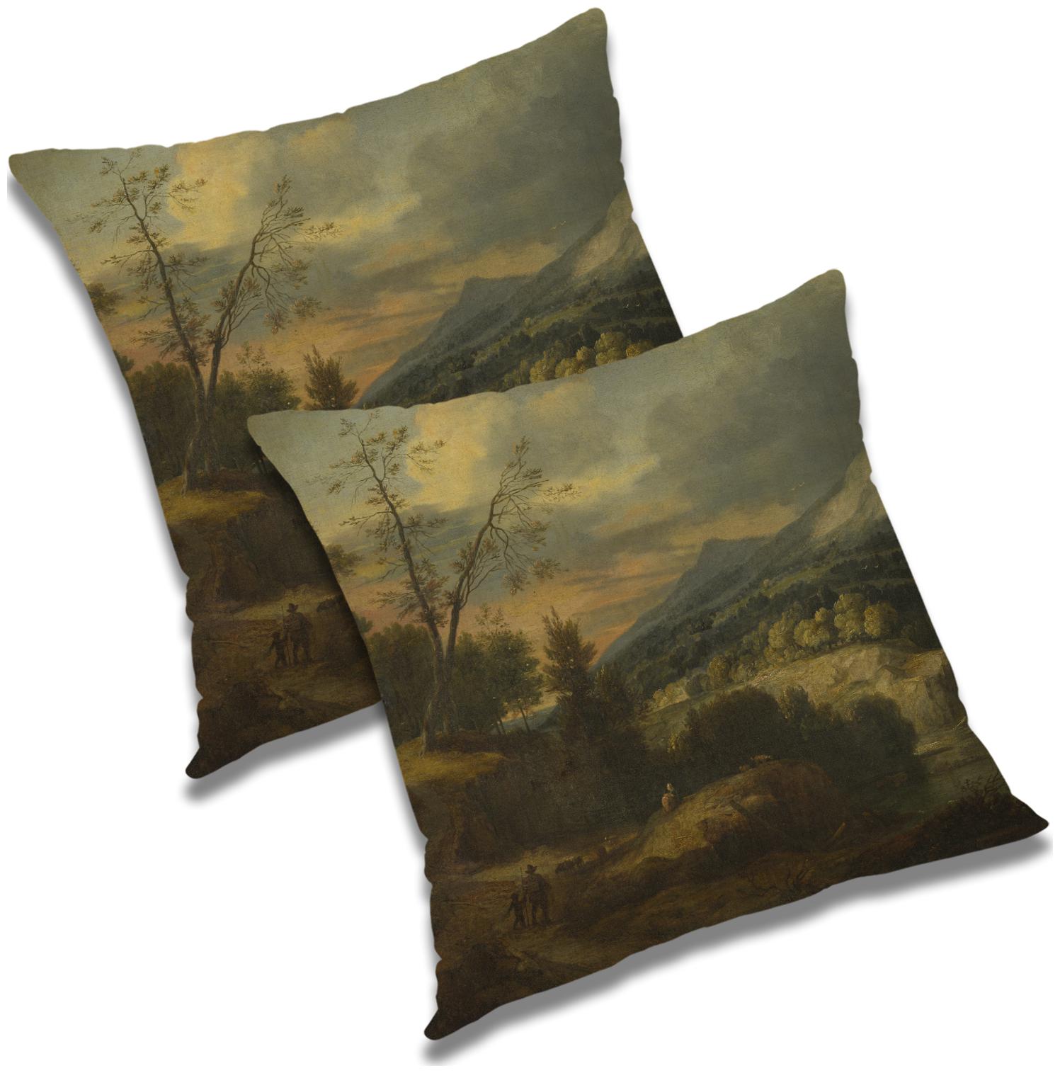 

RADANYA 3D Printed Cushion Cover with Filler Set 20x20 inch
