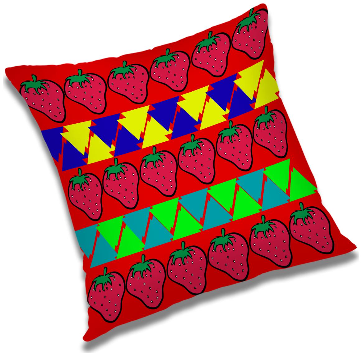 

RADANYA Abstract Cushion Cover with Filler Set 18x18 inch