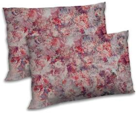 RADANYA Polyester Abstract Pillow Covers ( Pack of 2 , Multi )