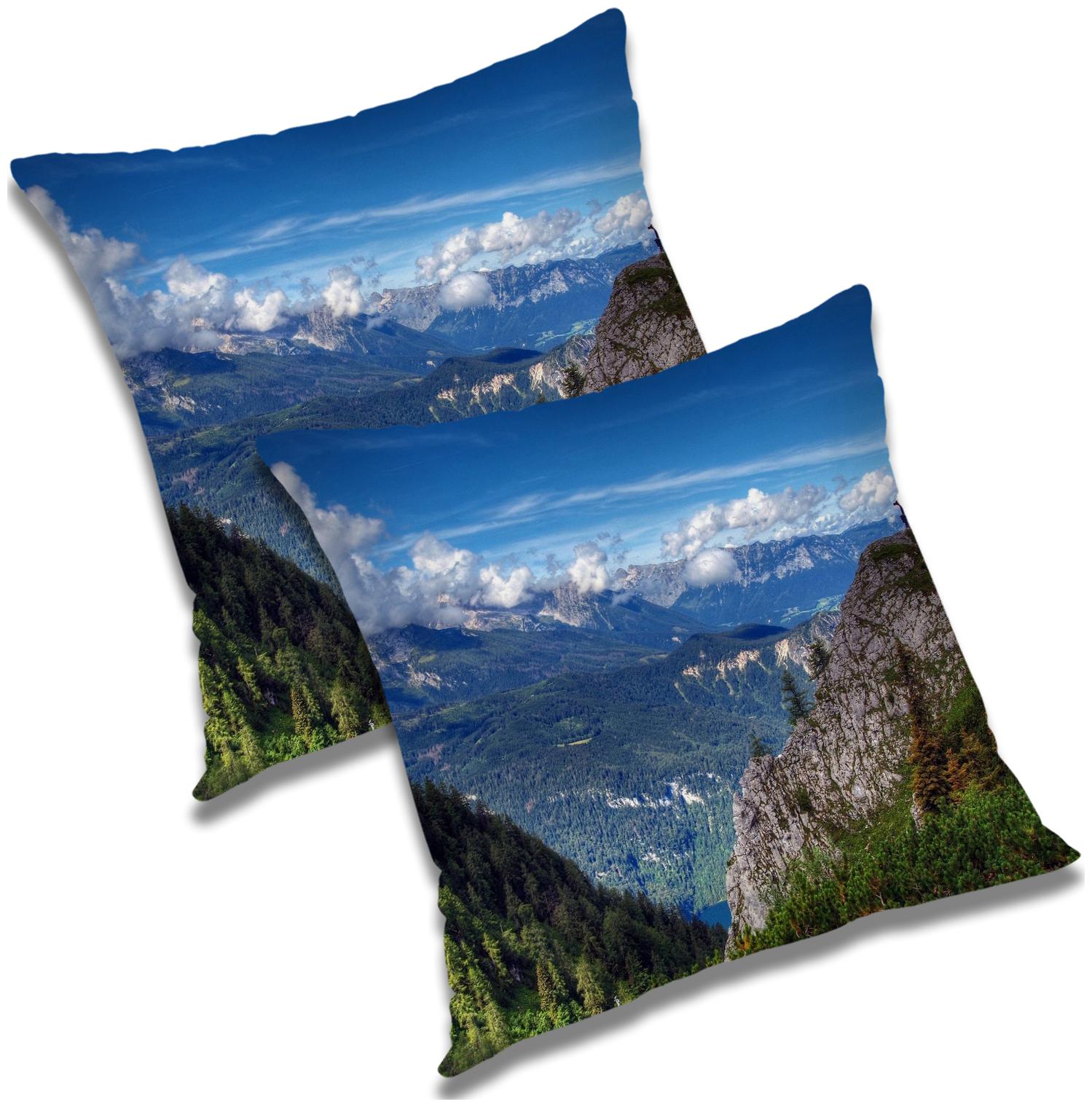 

RADANYA Abstract Cushion Cover with Filler (Set of 2) 20x20 inch