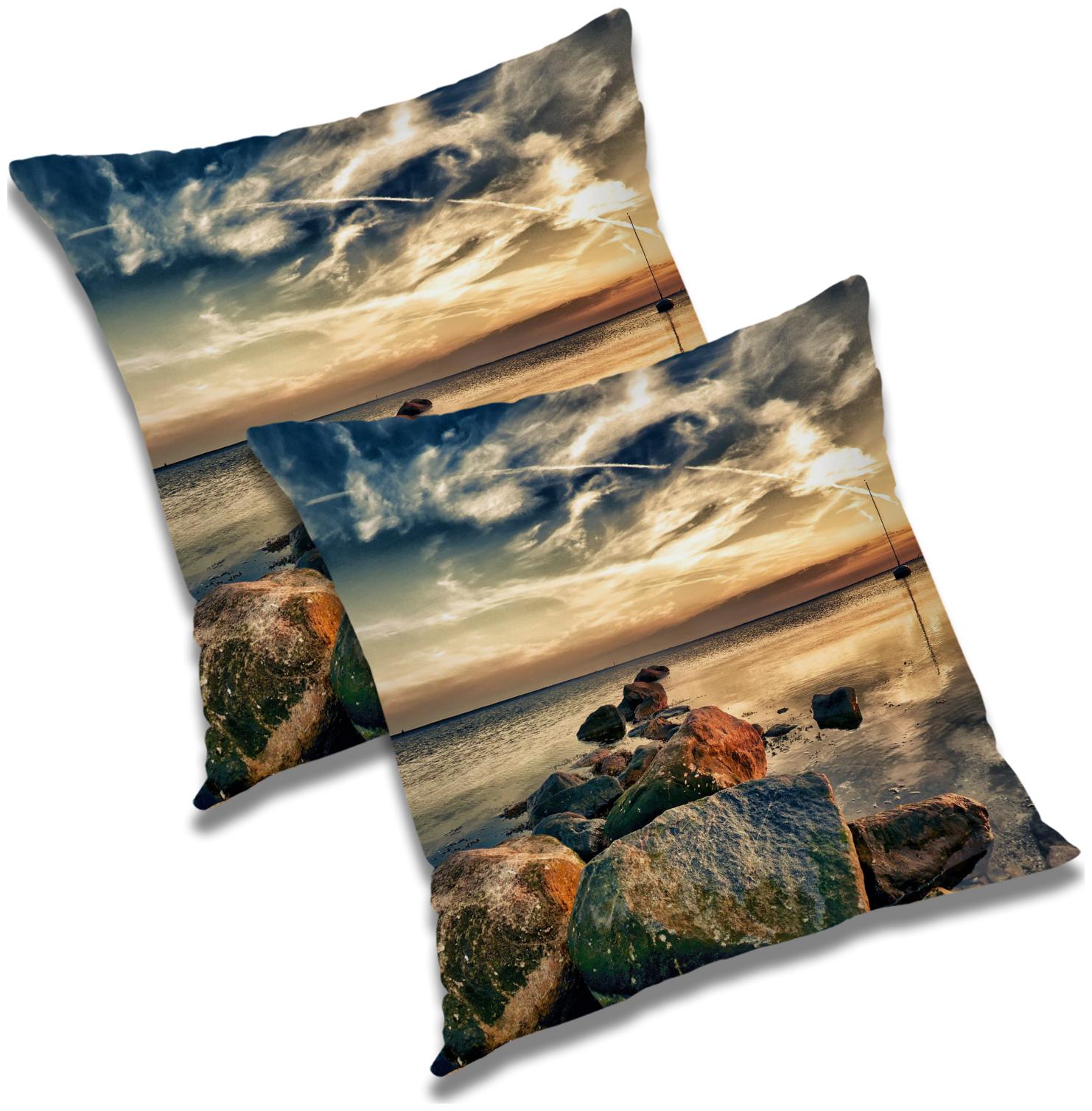 

RADANYA Abstract Cushion Cover 24x24 inch