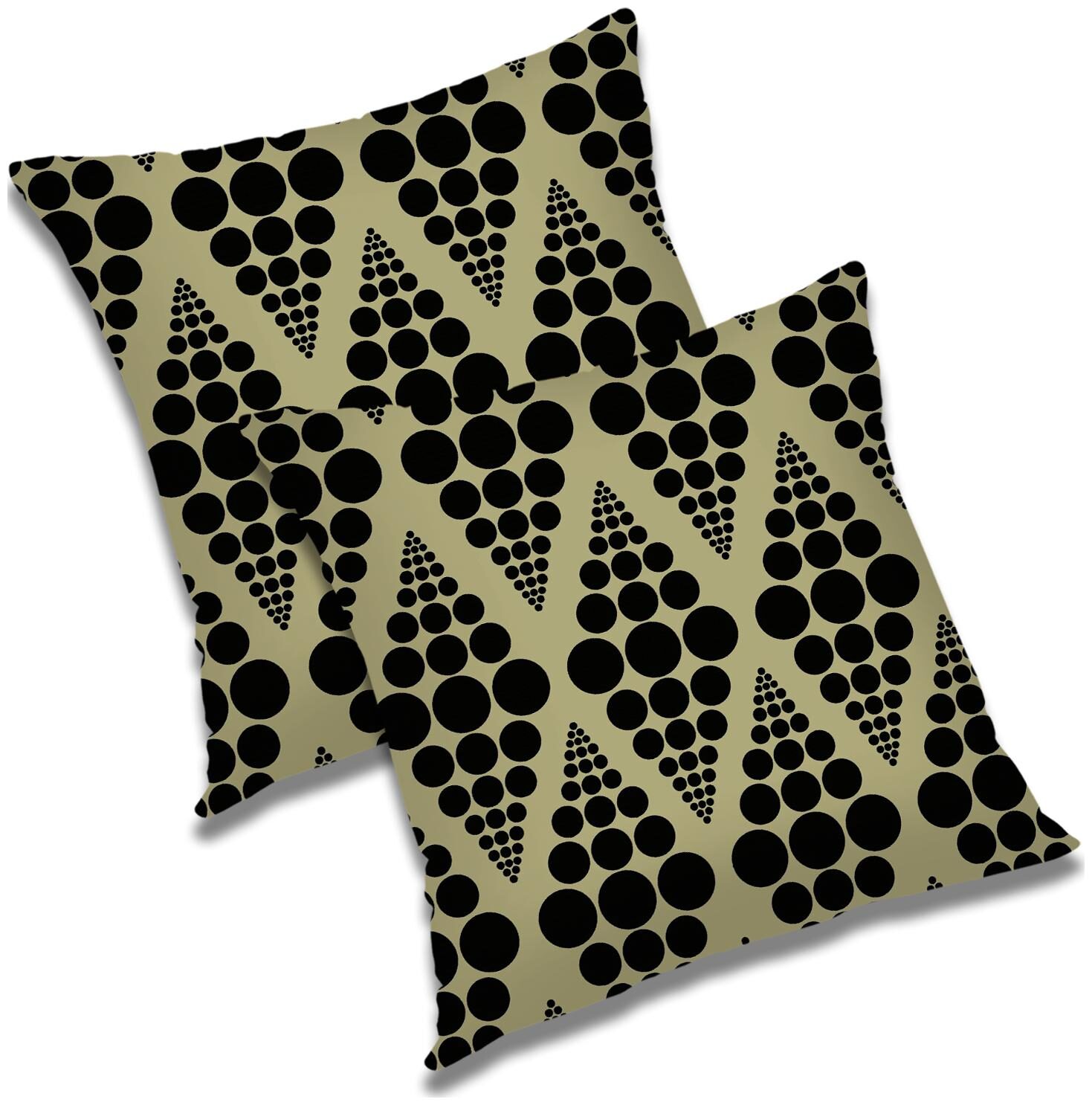 

RADANYA Abstract Cushion Cover with Filler Set 24x24 inch