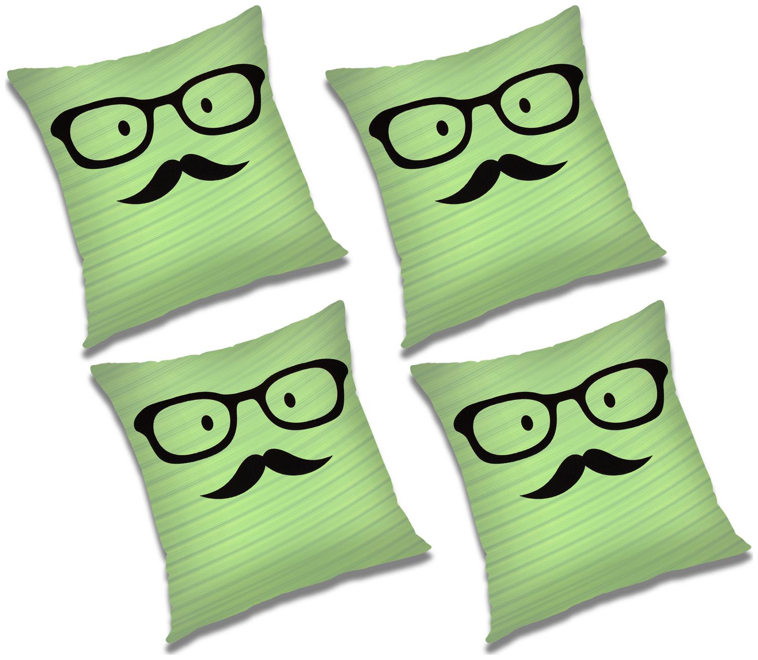 

RADANYA Abstract Cushion Cover with Filler (Set of 4) 20x20 inch