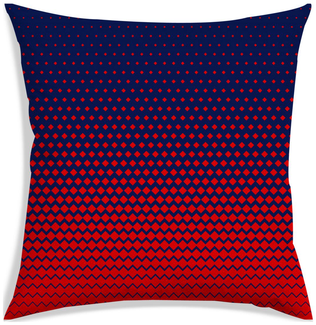 

RADANYA Abstract Polyester Red Cushion Cover ( Large Pack of 1 )