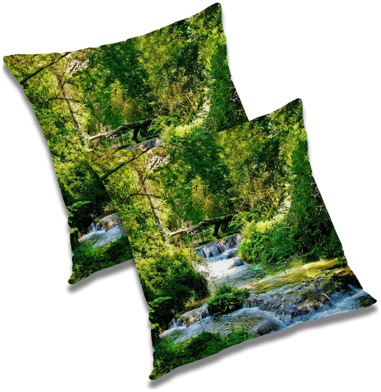 

RADANYA Abstract Cushion Cover with Filler (Set of 2) 24x24 inch