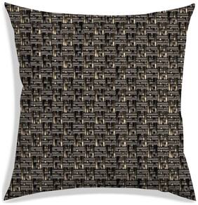 RADANYA Abstract Polyester Grey Cushion Cover ( Small , Pack of 1 )