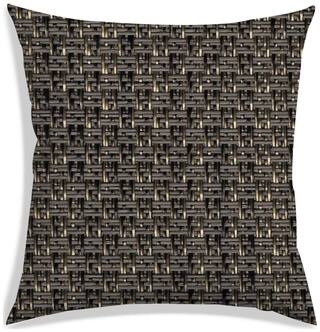 RADANYA Abstract Polyester Grey Cushion Cover ( Small , Pack of 1 )