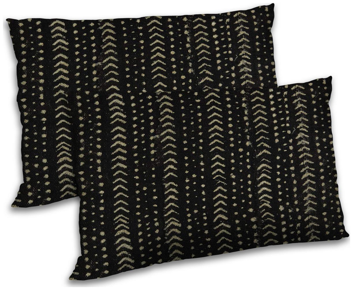 

RADANYA Abstract Printed Pillow Set - 18x27 inch