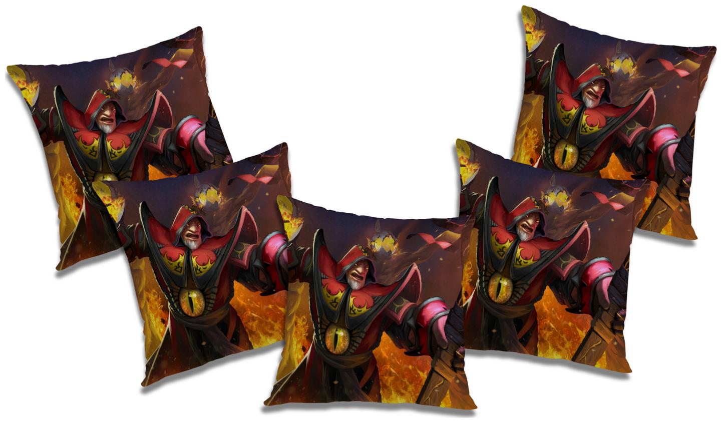 

RADANYA Abstract Cushion Cover with Filler (Set of 5) 18x18 inch
