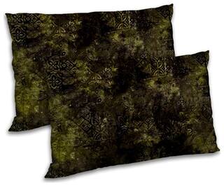 RADANYA Polyester Abstract Pillow Covers ( Pack of 2 , Multi )