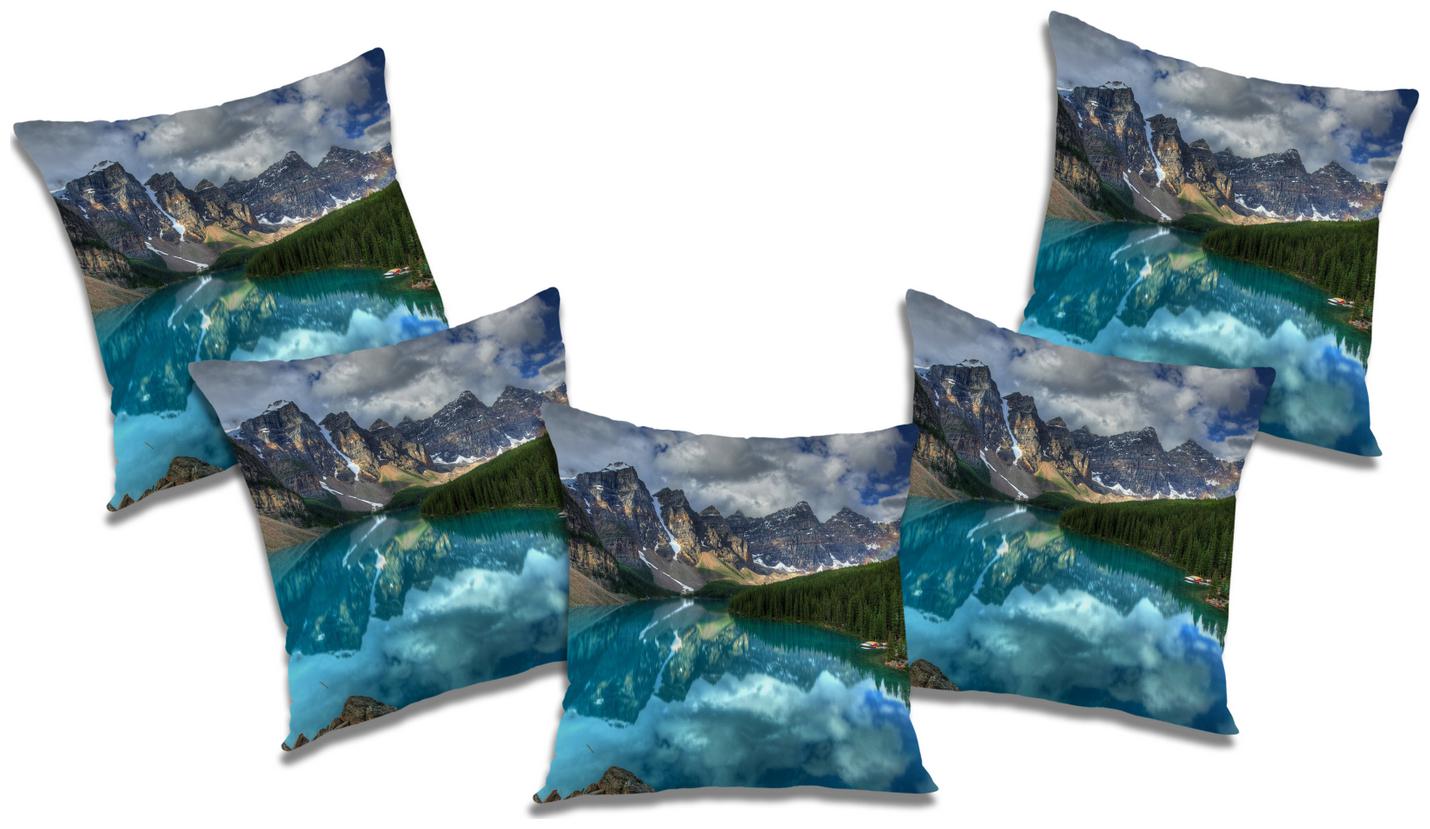 

RADANYA Abstract Cushion Cover (Set of 5) 16x16 inch