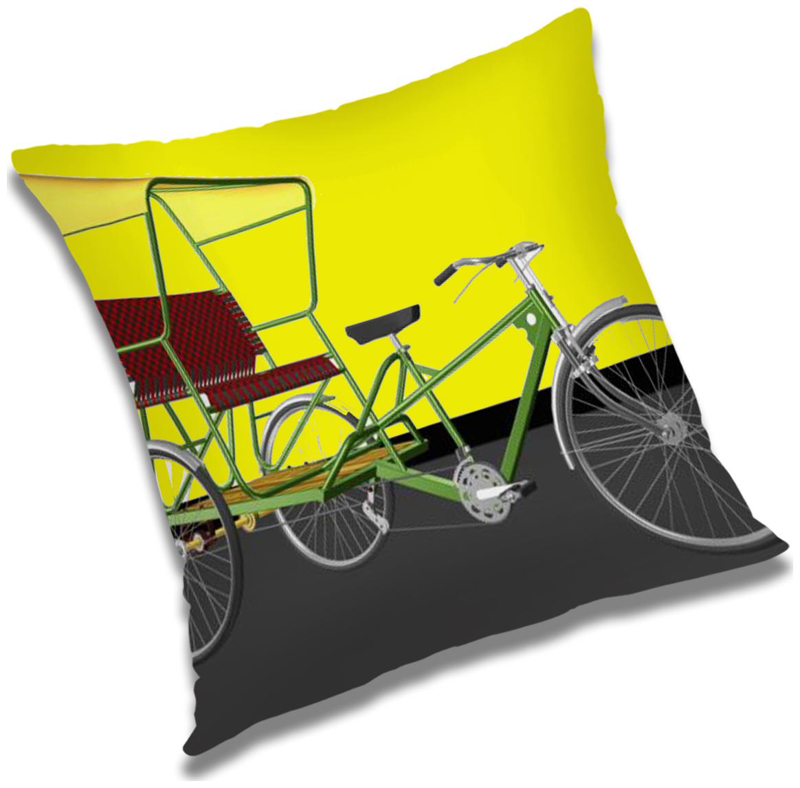 

RADANYA Abstract Polyester Yellow Cushion Cover ( Small Pack of 1 )