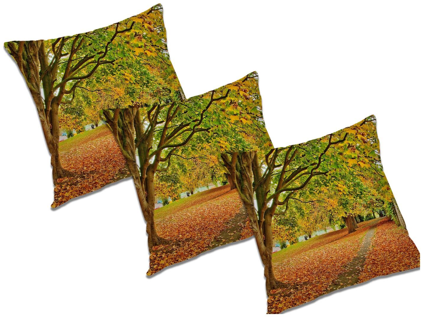 

RADANYA Abstract Cushion Cover with Filler (Set of 3) 16x16 inch