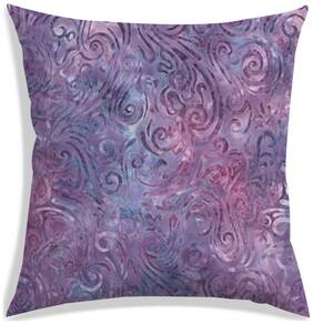 RADANYA Abstract Polyester Purple Cushion Cover ( Large , Pack of 1 )