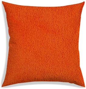 RADANYA Abstract Polyester Orange Cushion Cover ( Regular , Pack of 1 )