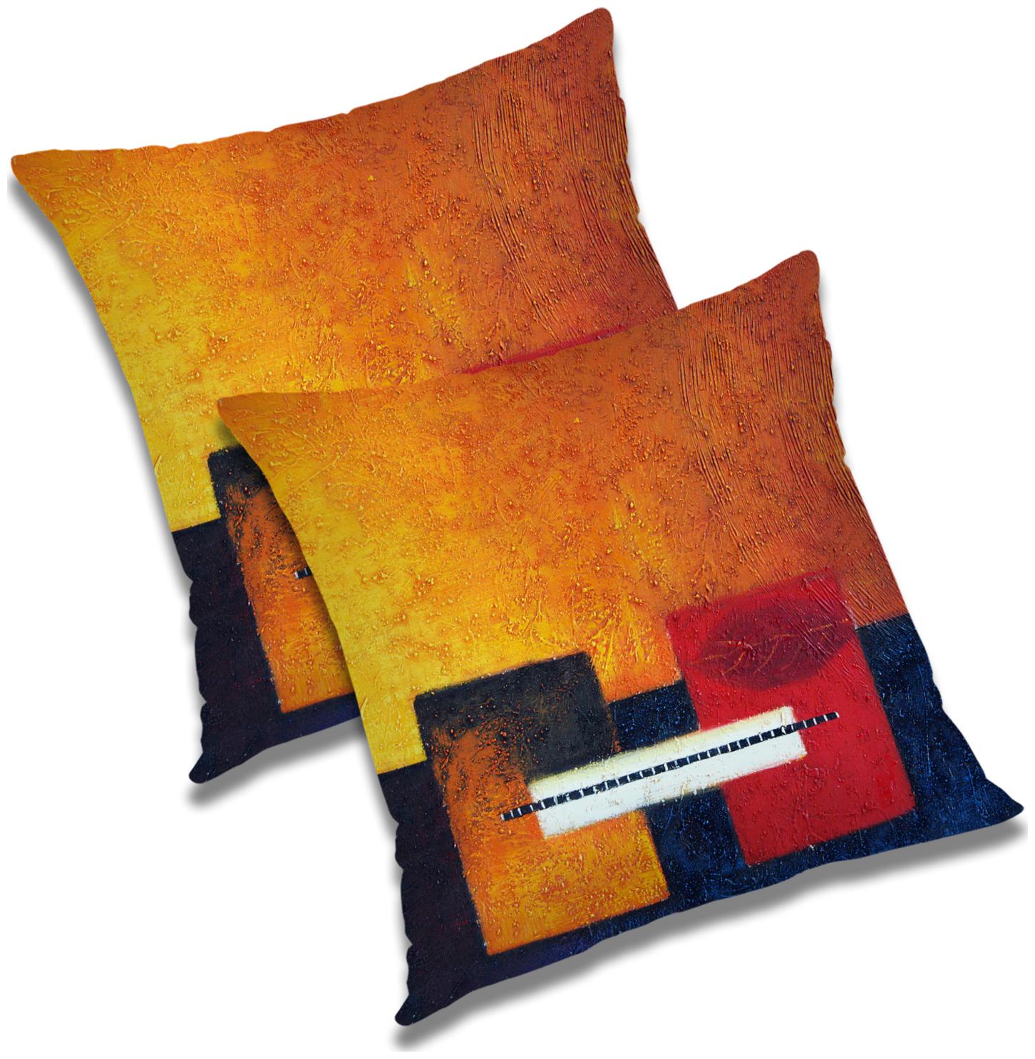 

RADANYA Abstract Cushion Cover 12x12 inch