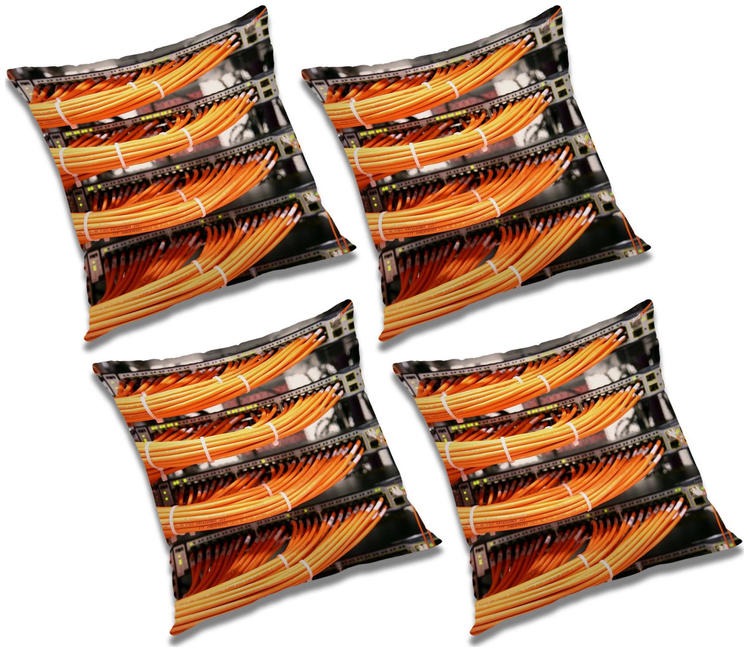 

RADANYA Abstract Cushion Cover (Set of 4) 12X12 inch