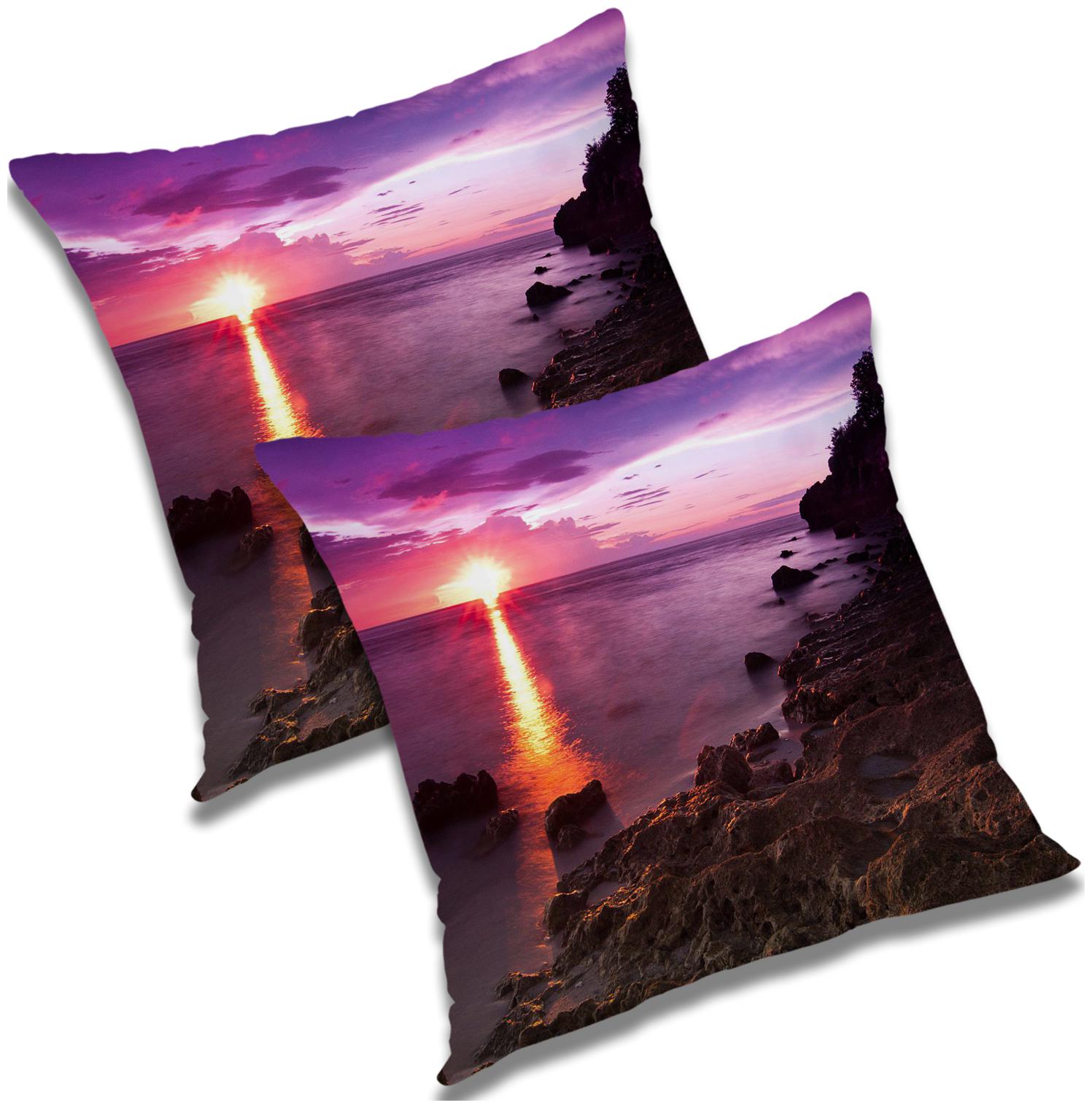 

RADANYA Abstract Cushion Cover with Filler (Set of 2) 18x18 inch