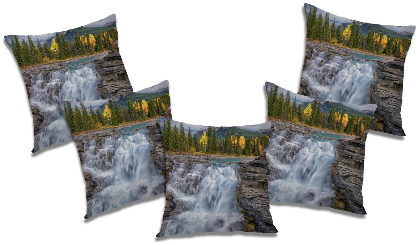 

RADANYA Abstract Cushion Cover with Filler (Set of 5) 20x20 inch