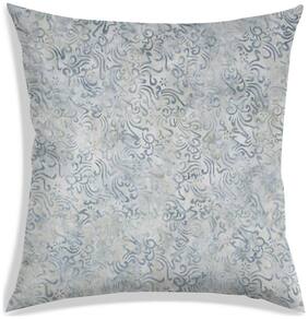 RADANYA Abstract Polyester Grey Cushion Cover ( Large , Pack of 1 )