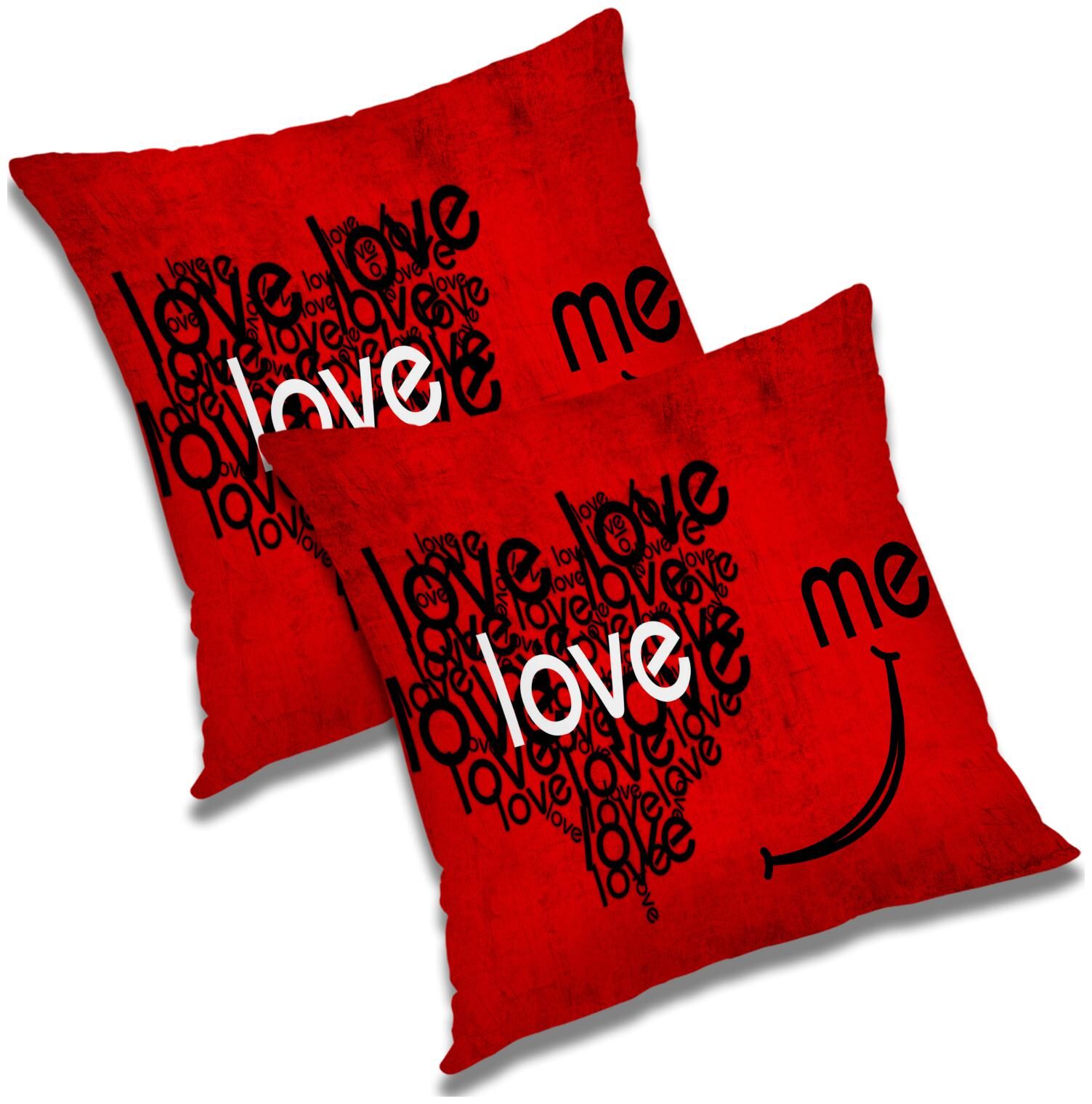 

RADANYA Abstract Polyester Red Cushion Cover ( Regular Pack of 2 )