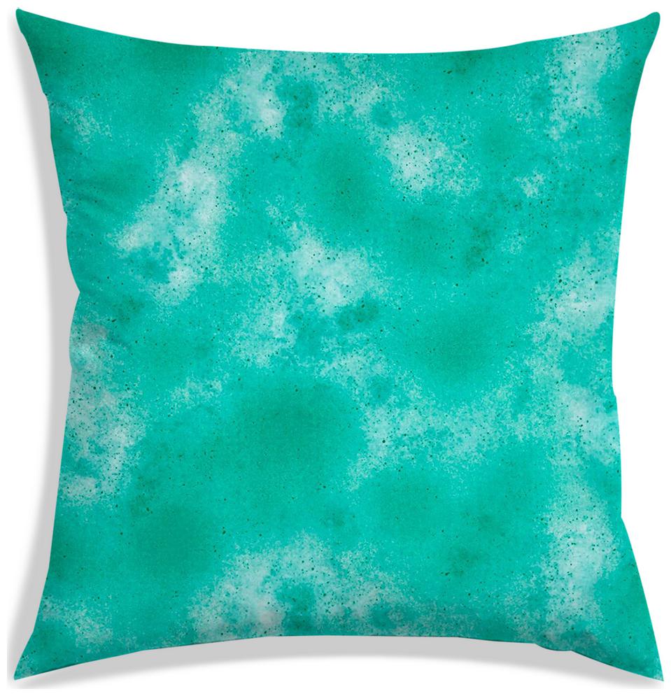 

RADANYA Abstract Polyester Green Cushion Cover ( Regular Pack of 1 )