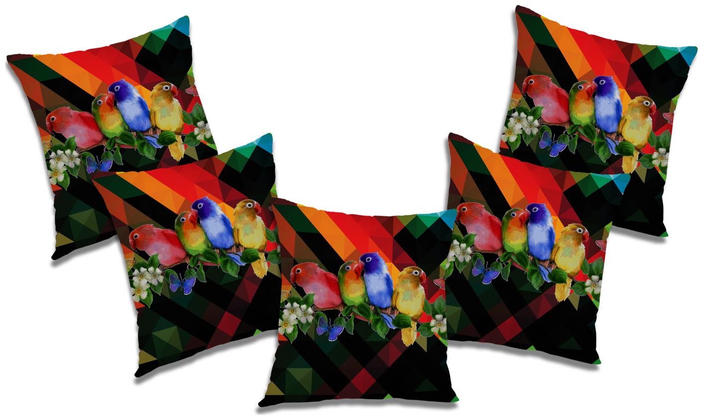 

RADANYA Abstract Cushion Cover (Set of 5) 24x24 inch