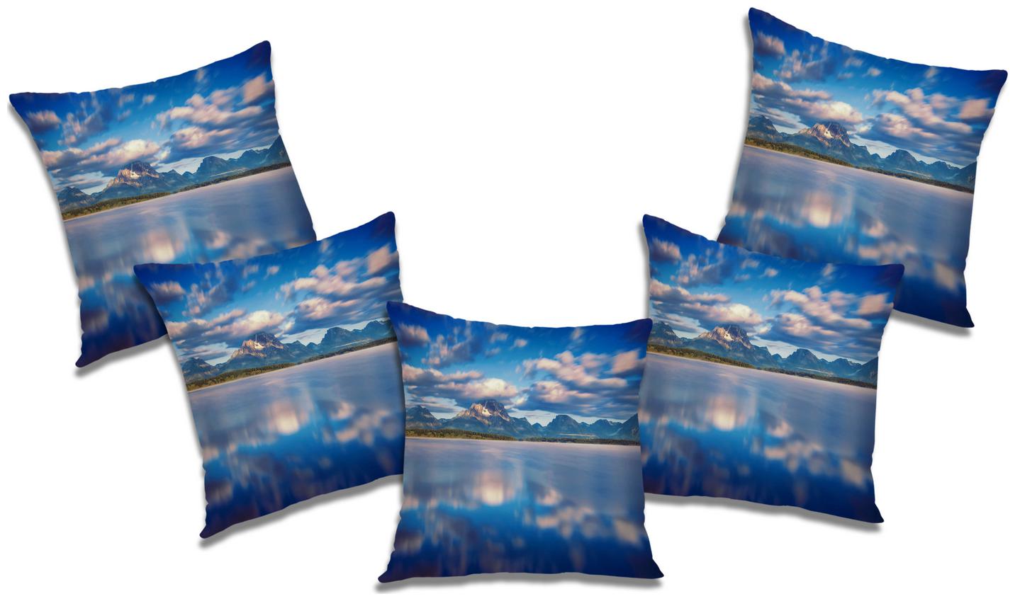 

RADANYA Abstract Cushion Cover with Filler (Set of 5) 20x20 inch