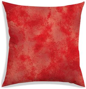 RADANYA Abstract Polyester Orange Cushion Cover ( Small , Pack of 1 )