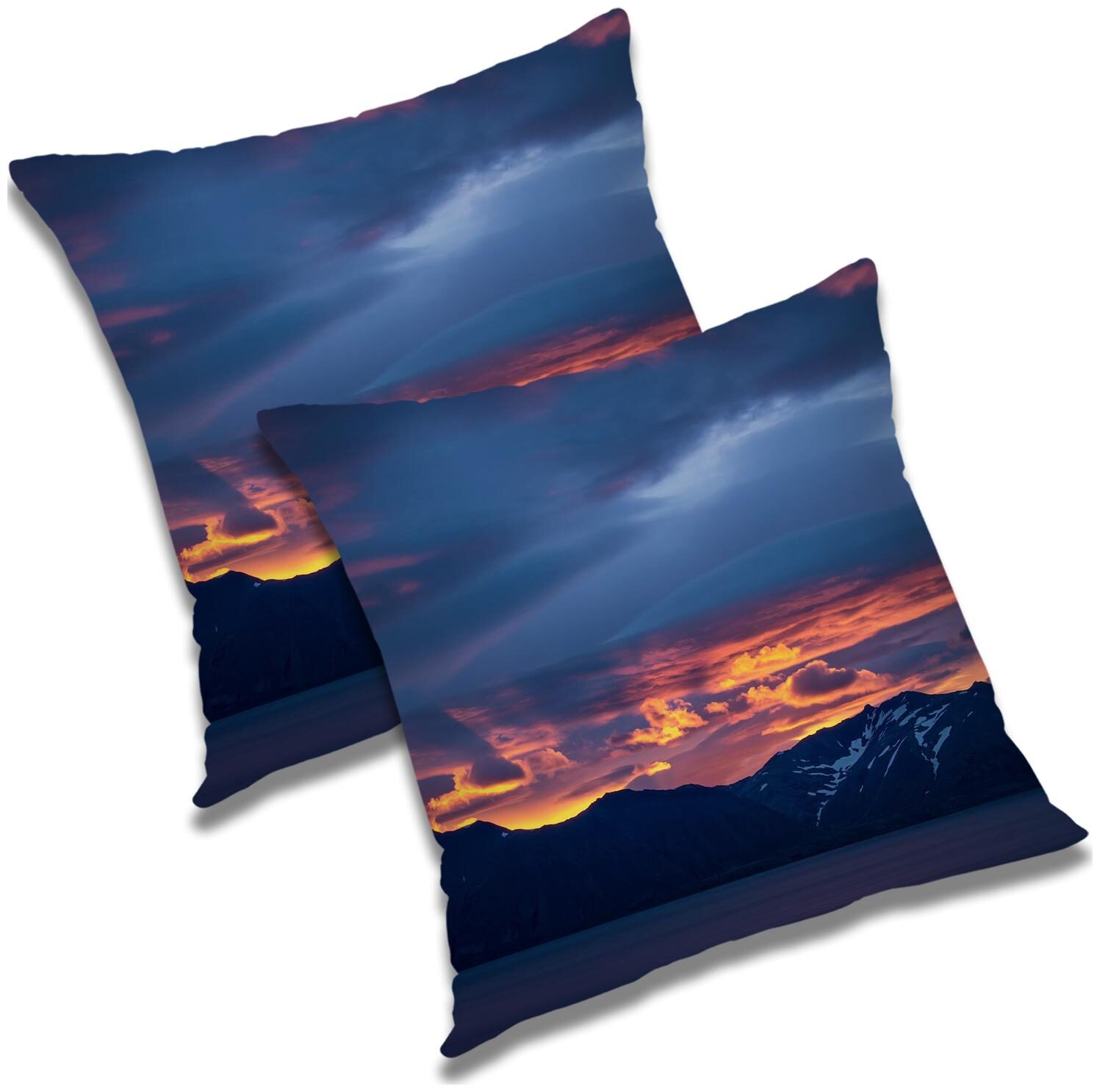 

RADANYA Abstract Cushion Cover with Filler (Set of 2) 20x20 inch